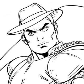 Lavventura Bizzarra Di Jojo Coloring Page 115173-50817