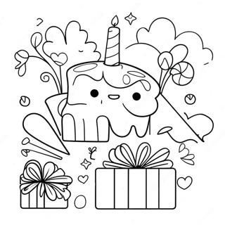 Pagina Da Colorare Dei Regali Di Compleanno Carini 115590-51153