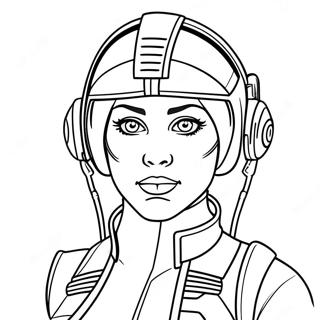 Pagina Da Colorare Di Hera Syndulla Pilota 115690-51228