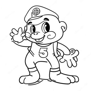 Pagina Da Colorare Del Mascotte Degli Ohio State Buckeyes 115896-51381
