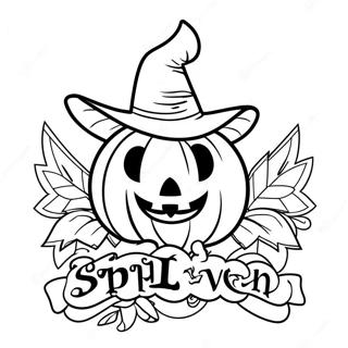 Pagina Da Colorare Del Logo Spirit Halloween 116257-51658