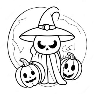 Pagina Da Colorare Del Logo Spirit Halloween Spettrale 116258-51662