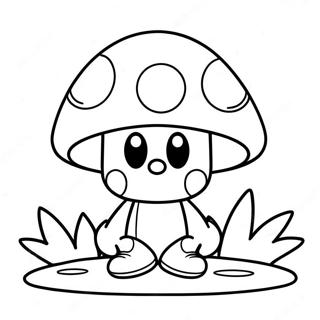 Pagina Da Colorare Del Funghi Di Mario 116490-51838