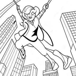 Gwen Stacy Pagine da Colorare