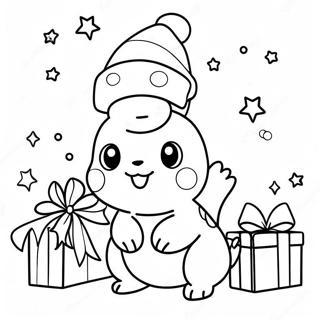 Pagina Da Colorare Di Pokemon Di Natale 117055-52442