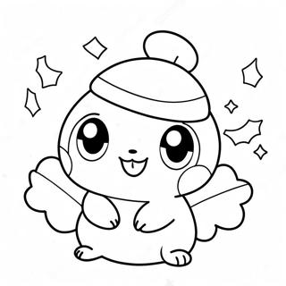 Pagina Da Colorare Di Pokemon Di Natale 117055-52443