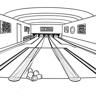 Bowling Pagine Da Colorare