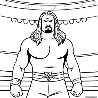 Pagina Da Colorare Dei Momenti Iconici Della Wwe 117469-52765