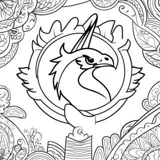 Pagina Da Colorare Del Logo Dei Phoenix Suns 117493-52777