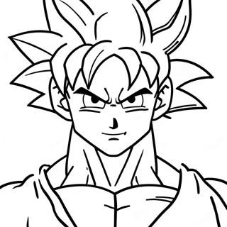 Goku Trasformazione Super Saiyan Blu Disegno Da Colorare 117678-52925