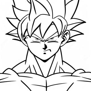 Goku Trasformazione Super Saiyan Blu Disegno Da Colorare 117678-52928