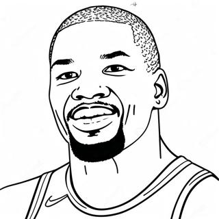 Pagina Da Colorare Di Kevin Durant 118036-53191