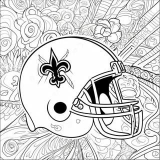 New Orleans Saints Pagine Da Colorare