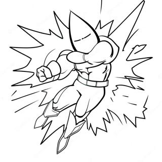 Disegno Da Colorare Di Un Fulmine Dinamico 119323-54317