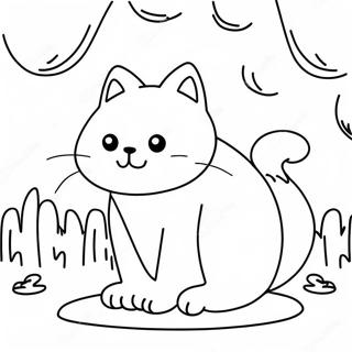 Gatto Felice Poppy Playtime Da Colorare 119400 54378