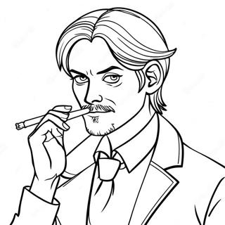 Sanji Con La Sua Sigaretta Iconica Da Colorare 119811-54698