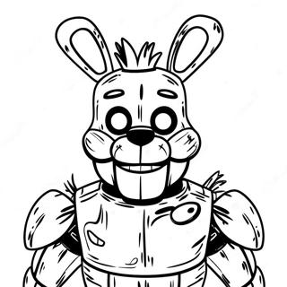 Springtrap Fnaf Da Colorare 119834-54708