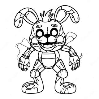 Springtrap Inquietante Fnaf Da Colorare 119835-54709