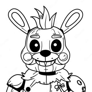 Springtrap Inquietante Fnaf Da Colorare 119835 54712