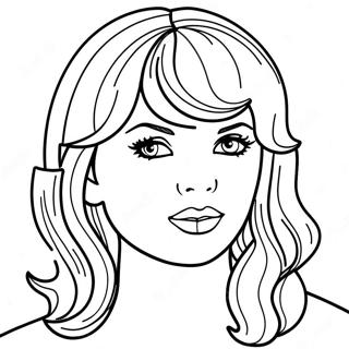 Disegno Da Colorare Dellalbum Di Taylor Swift 119886-54746