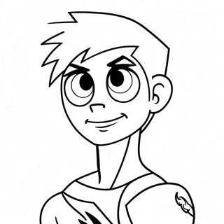 Disegno Da Colorare Di Danny Phantom 119912-54767