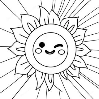 Pagina Da Colorare Del Sole Radioso 120351-55120