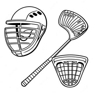 Pagina Da Colorare Del Lacrosse 120629-55326