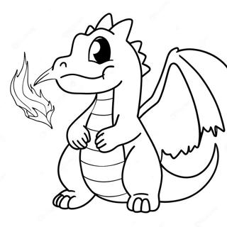 Charizard Che Sputa Fuoco Disegno Da Colorare 12081 278