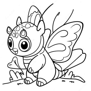 Mothra Pagine da Colorare