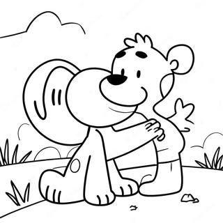 Pagina Da Colorare Di Calvin E Hobbes Avventurosi 121039-55840