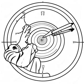 Pagina Da Colorare Di Occhio Di Falco Che Mira Al Bersaglio 121194 55968