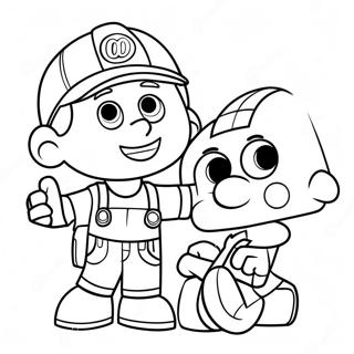 Pagina Da Colorare Di Handy Manny 121425-56113