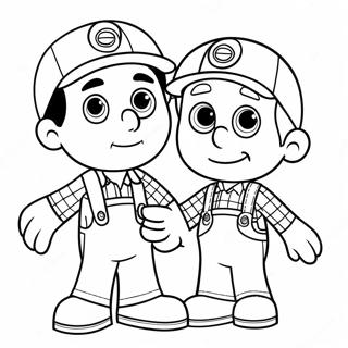 Pagina Da Colorare Di Handy Manny E Amici 121427-56123