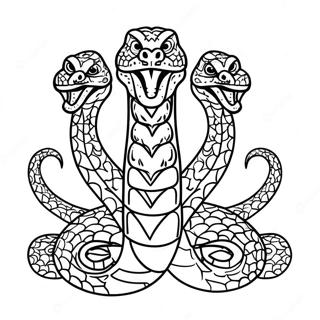 Pagina Da Colorare Idra A Tre Teste 121580-56240