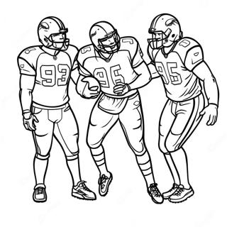 Denver Broncos Pagine da Colorare