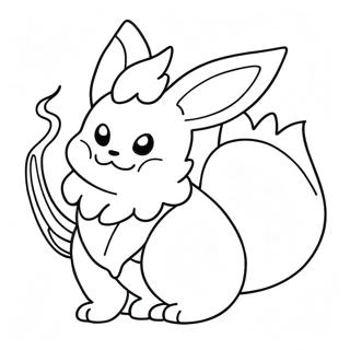 Flareon Pagine Da Colorare