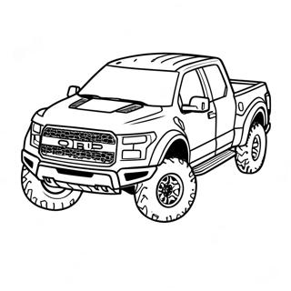 Ford Raptor Pagine Da Colorare