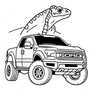 Pagina Da Colorare Di Ford Raptor 121936-56516