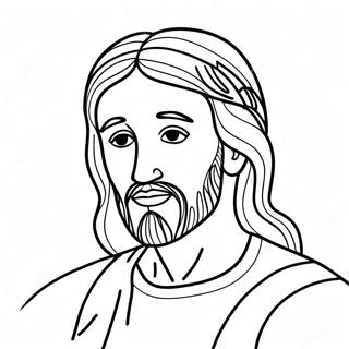 Pagina Da Colorare Di Gesu Ti Ama 122065-56615