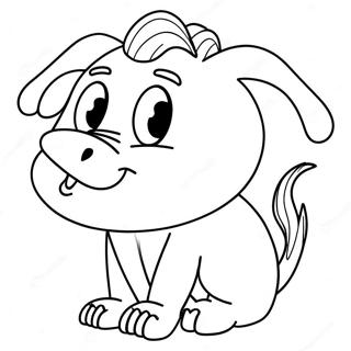 Disegno Da Colorare Animale Brutto Sciocco 122399 56937