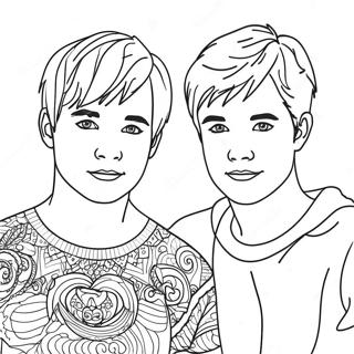 Pagina Da Colorare Di Sam E Colby 123300-57631