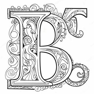 Pagina Da Colorare Della Lettera F Funky 123407-57728