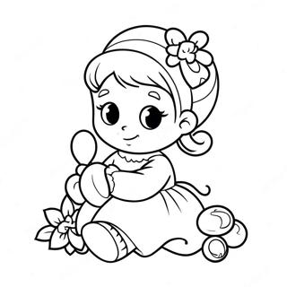 Pagina Da Colorare Dei Momenti Preziosi Del Dolce Cuore 123690-57939