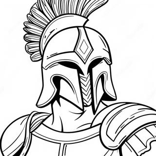 Pagina Da Colorare Guerriero Spartano 123764-57990