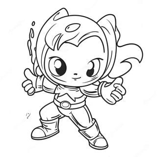 Pagina Da Colorare Del Personaggio Super Argento Lucido 124071 58234