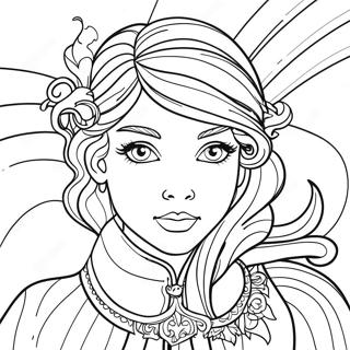 Pagina Da Colorare Dinamica Di Super Argento 124074 58246