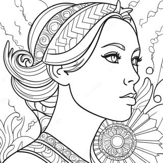 Pagina Da Colorare Delle Abilita Empowering 124098-58351