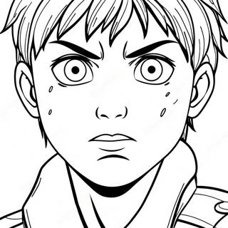 Pagina Da Colorare Di Eren Yeager 124147 58384