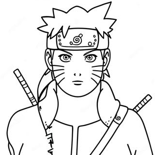 Pagina Da Colorare Di Naruto Shippuden 124354-58541