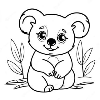 Pagina Da Colorare Del Carino Koala 124458-58626